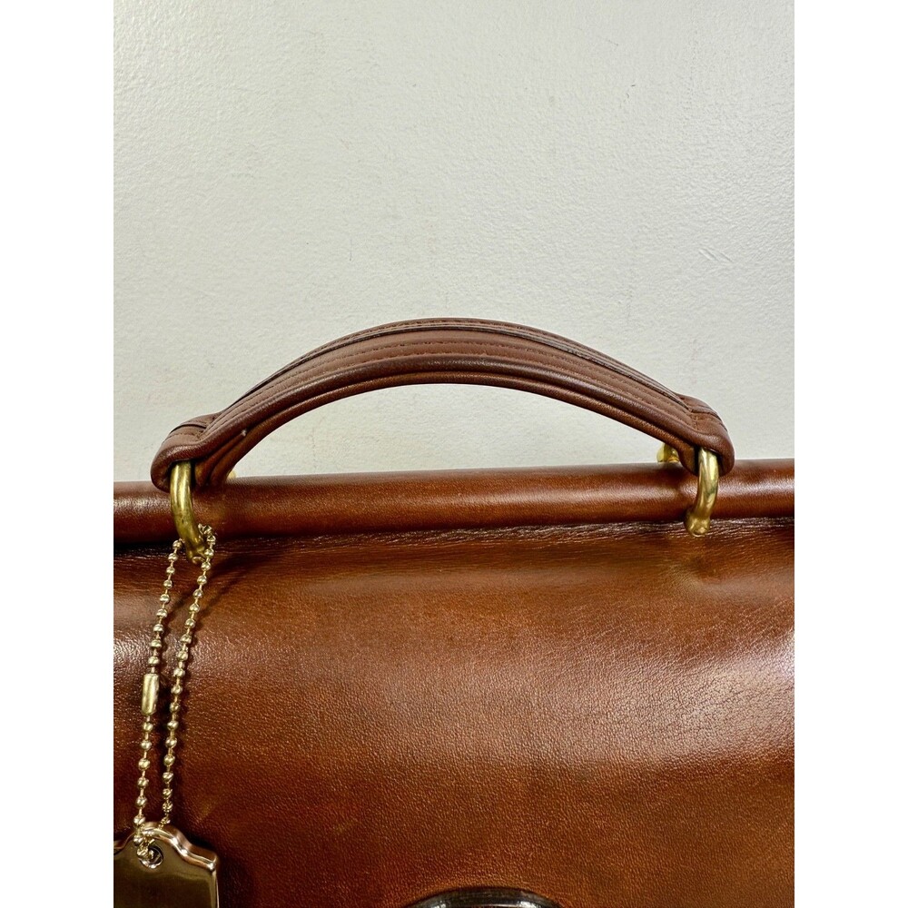 SOLD***COACH Willis #9927 Brown Leather Crossbody HandBag Beautiful Condition - Picture 14 of 17